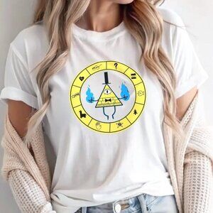Bill Cipher T-shirt - Custom Gravity Falls Art Shirt